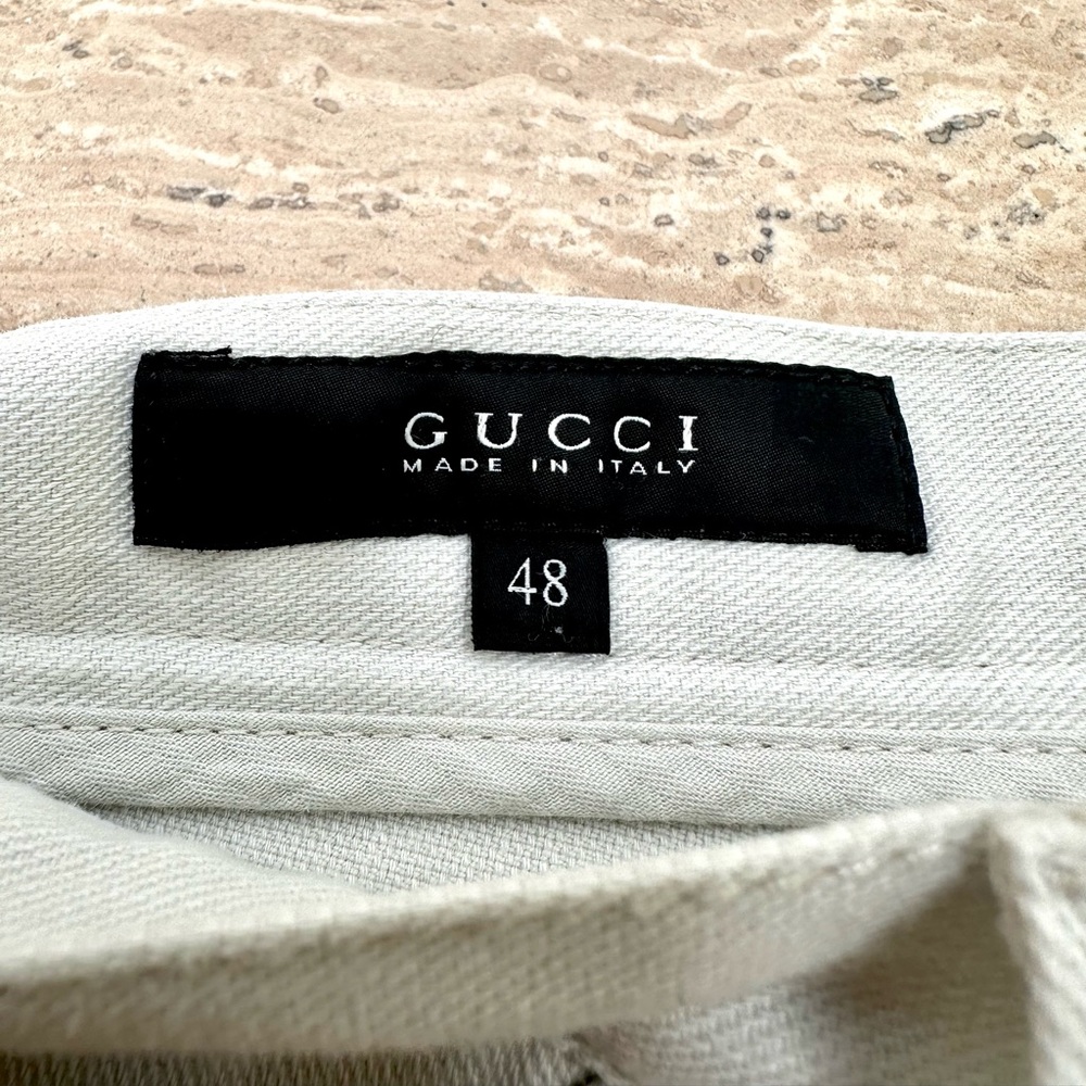 💥SOLD💥Men’s Gucci Skinny Fit Gray Jeans! - Picture 8 of 9